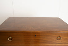 Load image into Gallery viewer, Danish Midcentury Walnut Chest of Drawers by Kvaerndrup c.1965