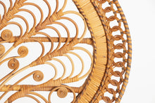 Load image into Gallery viewer, 'Emmanuelle' Peacock Rattan Chair