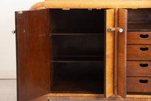 Load image into Gallery viewer, English Art Deco Solid Oak Drinks Cabinet by E. Gomme c.1935