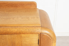 Load image into Gallery viewer, English Art Deco Solid Oak Drinks Cabinet by E. Gomme c.1935