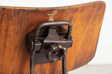 Load image into Gallery viewer, Industrial Factory Chair by Robert Wagner for Rowac Bemefa c.1950s