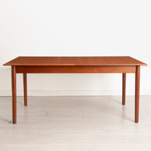 Load image into Gallery viewer, Large Midcentury Extending Teak Dining Table by Dalescraft c.1965