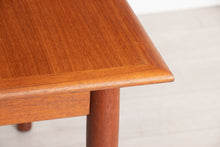Load image into Gallery viewer, Large Midcentury Extending Teak Dining Table by Dalescraft c.1965