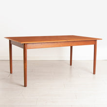 Load image into Gallery viewer, Large Midcentury Extending Teak Dining Table by Dalescraft c.1965