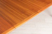 Load image into Gallery viewer, Large Midcentury Extending Teak Dining Table by Dalescraft c.1965