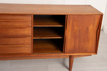 Load image into Gallery viewer, Large Midcentury Teak Sideboard by Dyrlund, Denmark c.1960s