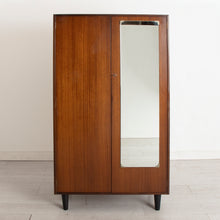 Load image into Gallery viewer, Midcentury G Plan Wardrobe Raised on New Tapered Legs c1960s