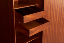 Load image into Gallery viewer, Midcentury G Plan Wardrobe Raised on New Tapered Legs c1960s