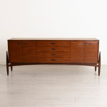 Load image into Gallery viewer, Midcentury Afromosia Sideboard by Elliott's of Newbury Stamped 1963