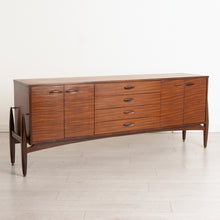 Load image into Gallery viewer, Midcentury Afromosia Sideboard by Elliott's of Newbury Stamped 1963