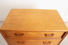 Load image into Gallery viewer, Midcentury Brandon Chest of Four Drawers in Oak by G-Plan c.1955