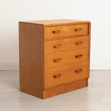 Load image into Gallery viewer, Midcentury Brandon Chest of Four Drawers in Oak by G-Plan c.1955