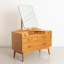 Load image into Gallery viewer, Midcentury Brandon Range Vanity Chest of Drawers with Mirror by G Plan c.1965