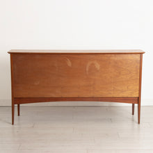 Load image into Gallery viewer, Midcentury 'Capella' Sideboard in Mahogany & Rosewood with Starburst Front by Peter Hayward for Vanson c.1957