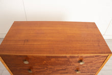 Load image into Gallery viewer, Midcentury Chest of Drawers in Mahogany with Circular Brass Handles c.1960