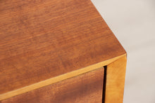 Load image into Gallery viewer, Midcentury Chest of Drawers in Mahogany with Circular Brass Handles c.1960