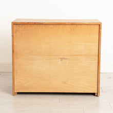 Load image into Gallery viewer, Midcentury Chest of Drawers in Mahogany with Circular Brass Handles c.1960