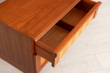 Load image into Gallery viewer, Midcentury Chest of Drawers with Herringbone Veneer Drawer Fronts by G-Plan c.1960