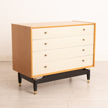 Load image into Gallery viewer, Midcentury Chinese White Range Chest of Drawers by G-Plan c.1965