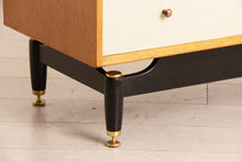 Load image into Gallery viewer, Midcentury Chinese White Range Chest of Drawers by G-Plan c.1965
