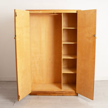 Load image into Gallery viewer, Midcentury 'Cumbrae' Double Wardrpobe in Oak by Morris of Glasgow c.1960
