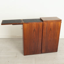Load image into Gallery viewer, Midcentury Danish Rosewood 'Captain's Bar' by Reno Wahl Iversen for Dyrlund c.1965