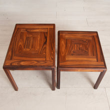 Load image into Gallery viewer, Midcentury Danish Rosewood Nest of Two Tables by Vejle Stole c.1975