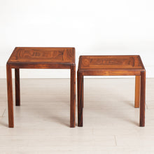 Load image into Gallery viewer, Midcentury Danish Rosewood Nest of Two Tables by Vejle Stole c.1975
