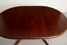 Load image into Gallery viewer, Midcentury Danish Small Oval Rosewood Dining Table c.1970s