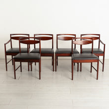 Load image into Gallery viewer, Set of 6 Mid Century rosewood dining chairs by McIntosh, circa 1960s
