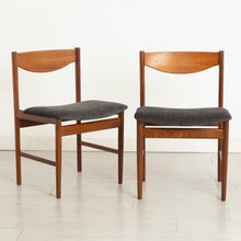 Load image into Gallery viewer, Midcentury Dining Table & Six Dining Chairs by Ib Kofod Larsen for G-Plan Danish Design Range