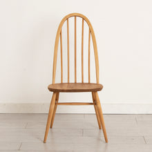 Load image into Gallery viewer, Midcentury Ercol Drop Leaf Dining Table & 4 Chairs in Elm & Beech c 1960s