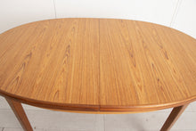 Load image into Gallery viewer, Midcentury Extending Oval Teak Dining Table c.1960