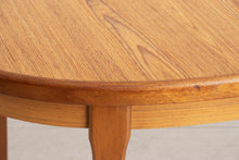 Load image into Gallery viewer, Midcentury Extending Oval Teak Dining Table c.1960