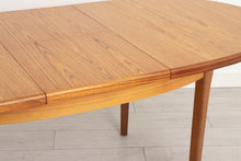 Load image into Gallery viewer, Midcentury Extending Oval Teak Dining Table c.1960