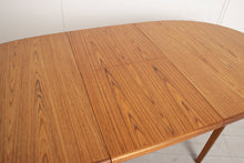 Load image into Gallery viewer, Midcentury Extending Oval Teak Dining Table c.1960