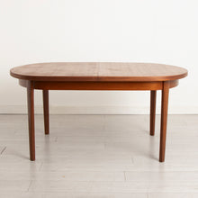 Load image into Gallery viewer, Midcentury Extending Teak Oval Dining Table by Nathan c.1960