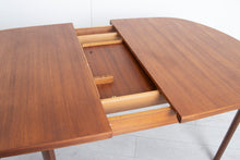 Load image into Gallery viewer, Midcentury Extending Teak Oval Dining Table by Nathan c.1960