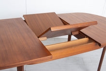 Load image into Gallery viewer, Midcentury Extending Teak Oval Dining Table by Nathan c.1960