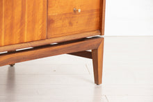 Load image into Gallery viewer, Midcentury French Walnut Wardrobe with Drawers by John Herbert for A. Younger Ltd c.1960s