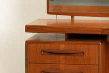 Load image into Gallery viewer, Midcentury Fresco Teak Dressing Table & Stool by G-Plan
