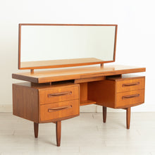 Load image into Gallery viewer, Midcentury Fresco Teak Dressing Table & Stool by G-Plan