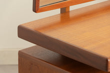 Load image into Gallery viewer, Midcentury Fresco Teak Dressing Table & Stool by G-Plan