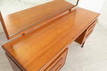 Load image into Gallery viewer, Midcentury Fresco Teak Dressing Table & Stool by G-Plan