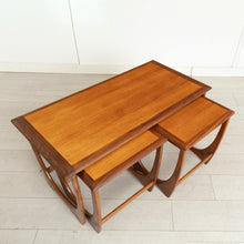 Load image into Gallery viewer, Midcentury G Plan Astro Long John Teak Nest of Tables c.1960s