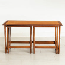 Load image into Gallery viewer, Midcentury G Plan Astro Long John Teak Nest of Tables c.1960s