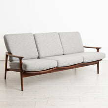 Load image into Gallery viewer, Midcentury Guy Rogers 'New Yorker' Lounge Suite, with 3 Seater Sofa Two Armchairs c.1960