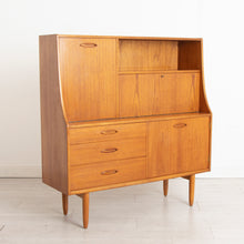 Load image into Gallery viewer, Midcentury Jentique Teak Highboard/Drinks Cabinet c.1960s