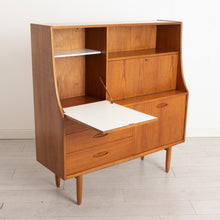 Load image into Gallery viewer, Midcentury Jentique Teak Highboard/Drinks Cabinet c.1960s