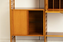 Load image into Gallery viewer, Midcentury Ladderax Modular Teak Bookcase System c.1975
